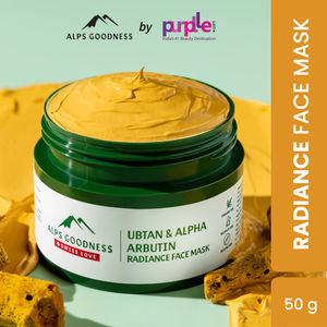 Alps Goodness Ubtan & Alpha Arbutin Radiance Clay Face Mask (50 gm)