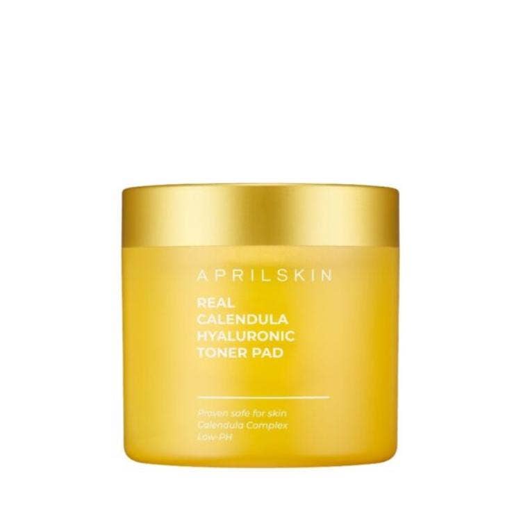 April Skin Calendula Hyaluronic Toner Pad 120G