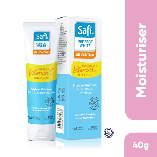 Safi Perfect White Vitamin C Oil Control Aqua Jelly Cream Moisturiser 40G