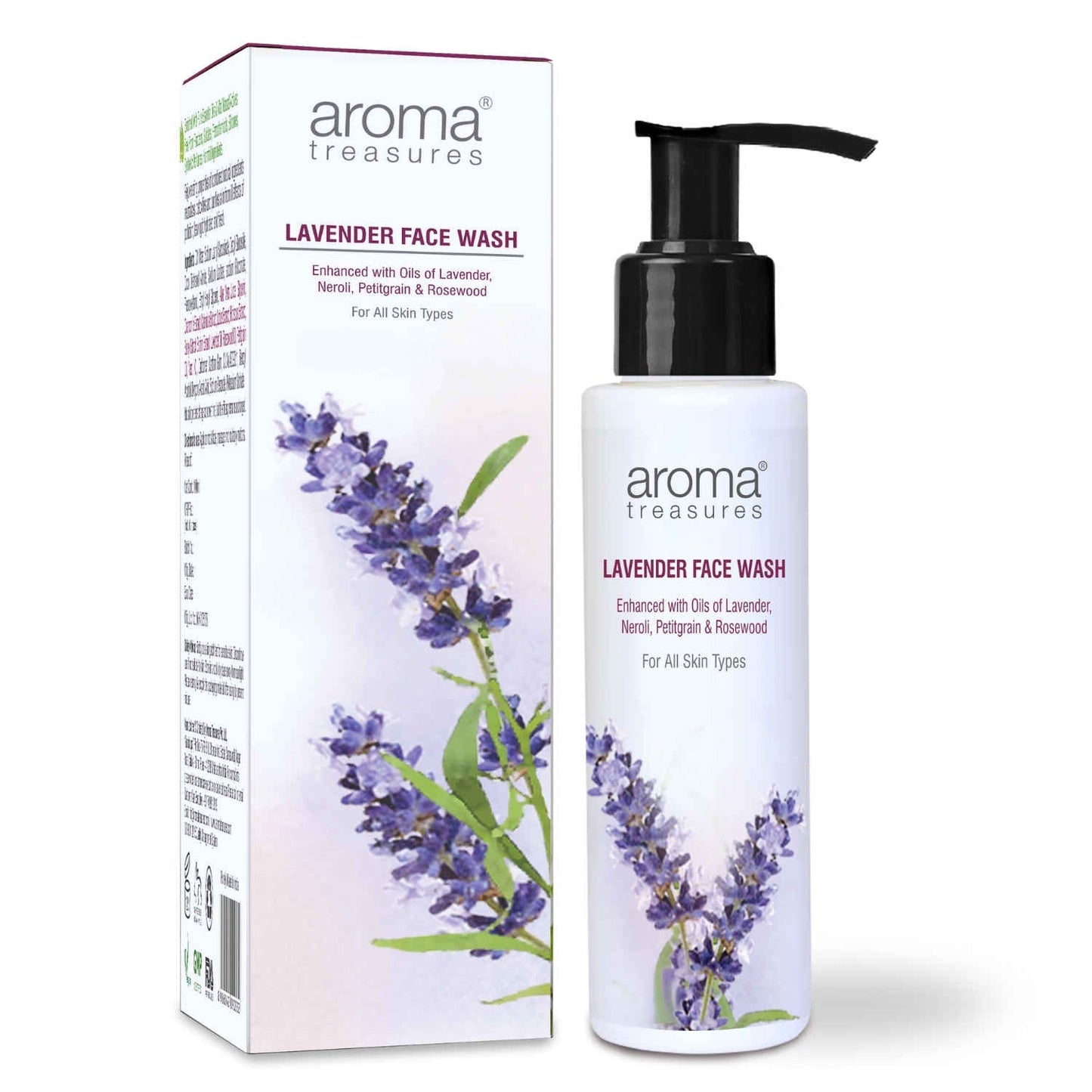 Aroma Treasures Lavender Face Wash (100 ml)