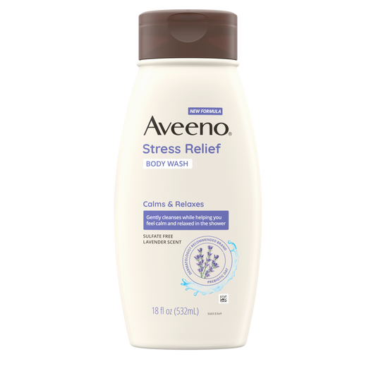 Stress Relief Oat Body Wash, Lavender Scent