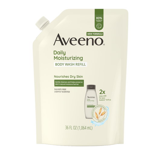 Daily Moisturizing Body Wash Refill, Soothing Oat