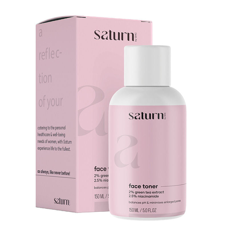 Saturn By Ghc Face Toner With 2% Green Tea Extract 2.5% Niacinamide & Hyaluronic Acid For Tightening Pores