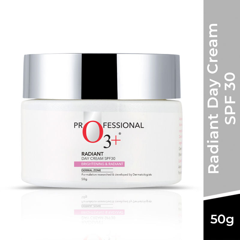 O3+ Radiant Day Cream Moisturiser SPF30 for Brightening & Glowing Skin | All Skin Types