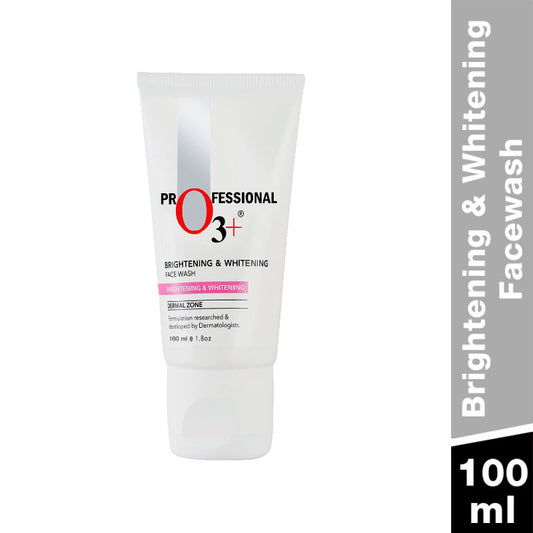 O3+ Brightening & Whitening Face Wash With Cucumber & Aloe Vera Extract All Skin Types