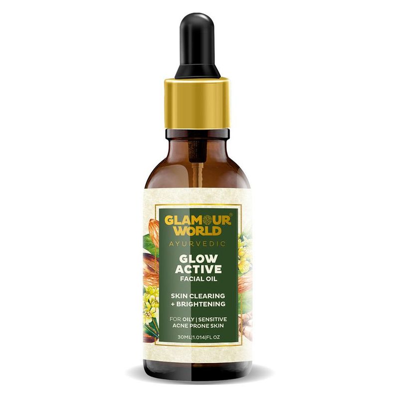 GLAMOUR WORLD AYURVEDIC Glow Active Facial Oil