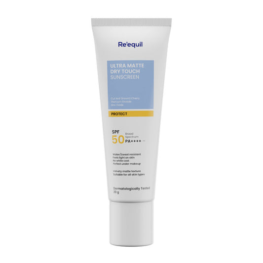 Re'equil Ultra Matte Dry Touch Sunscreen SPF 50 PA++++