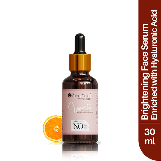 SeaSoul Multivitamin Face Serum for Moisturizing, Wrinkle Reduction , Acne & Pigmentation Control
