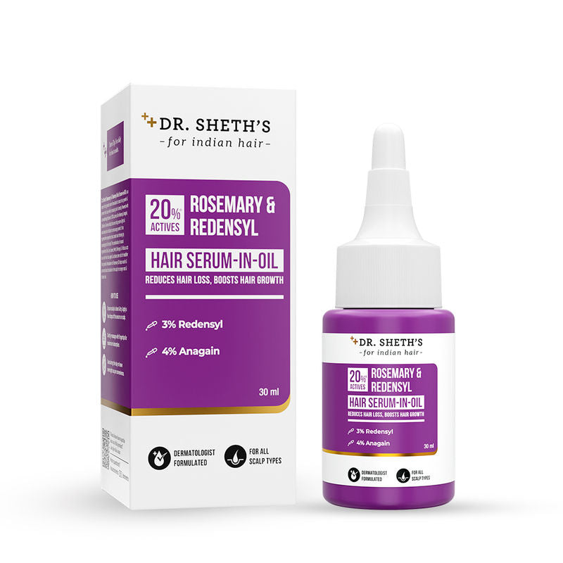 Dr. Sheth's Rosemary & Redensyl Hair Serum-In-Oil