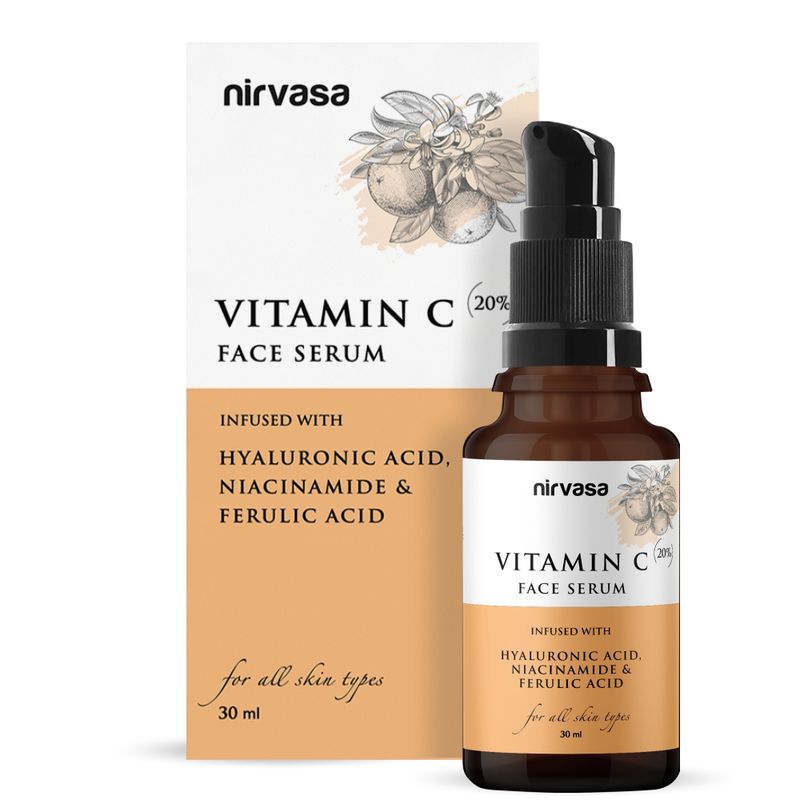 Nirvasa Vitamin C Face Serum, for Skin Radiance Face Serum