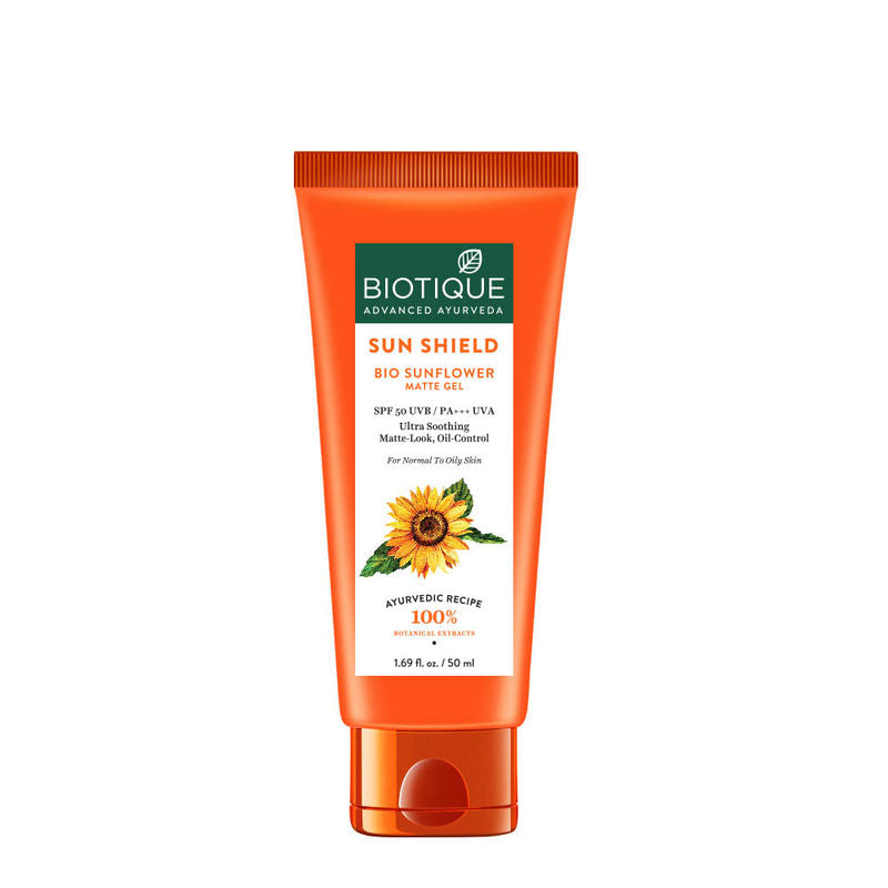 Biotique Bio Sunflower Matte Gel Sunscreen SPF 50