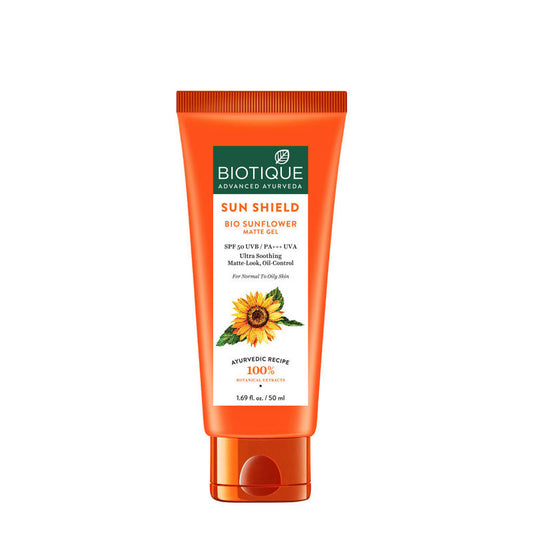 Biotique Bio Sunflower Matte Gel Sunscreen SPF 50