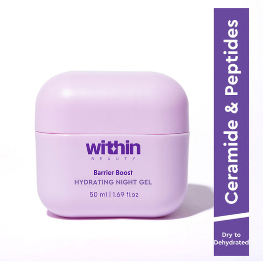 Within Beauty Ceramide & Peptide Night Gel, Barrier Boost Hydrating Night Gel