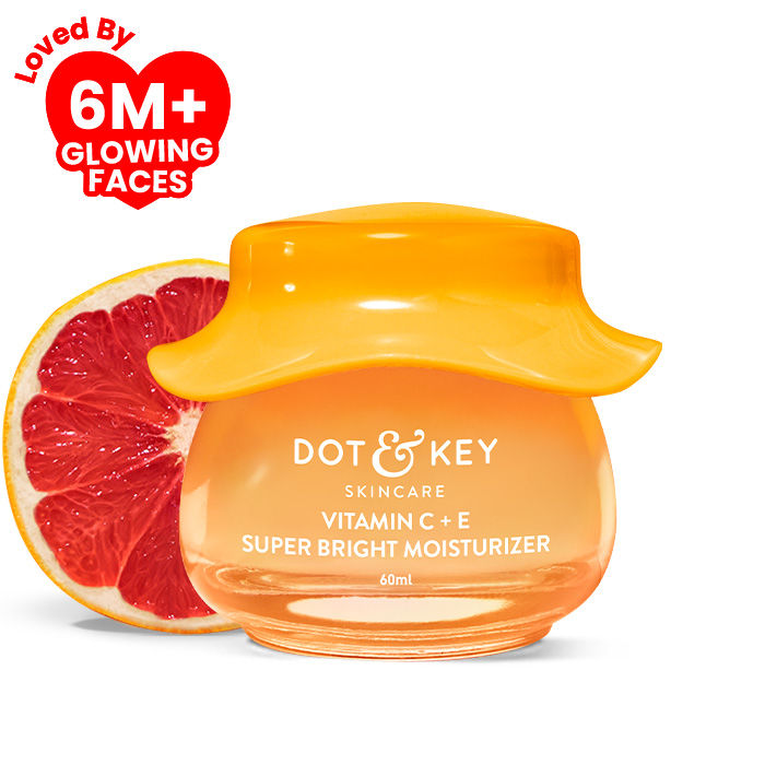 DOT & KEY VITAMIN C + E SUPER BRIGHT FACE MOISTURIZER FOR GLOWING SKIN, FADES DARK SPOTS