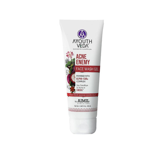 Ayouthveda Acne Enemy Face Wash Gel