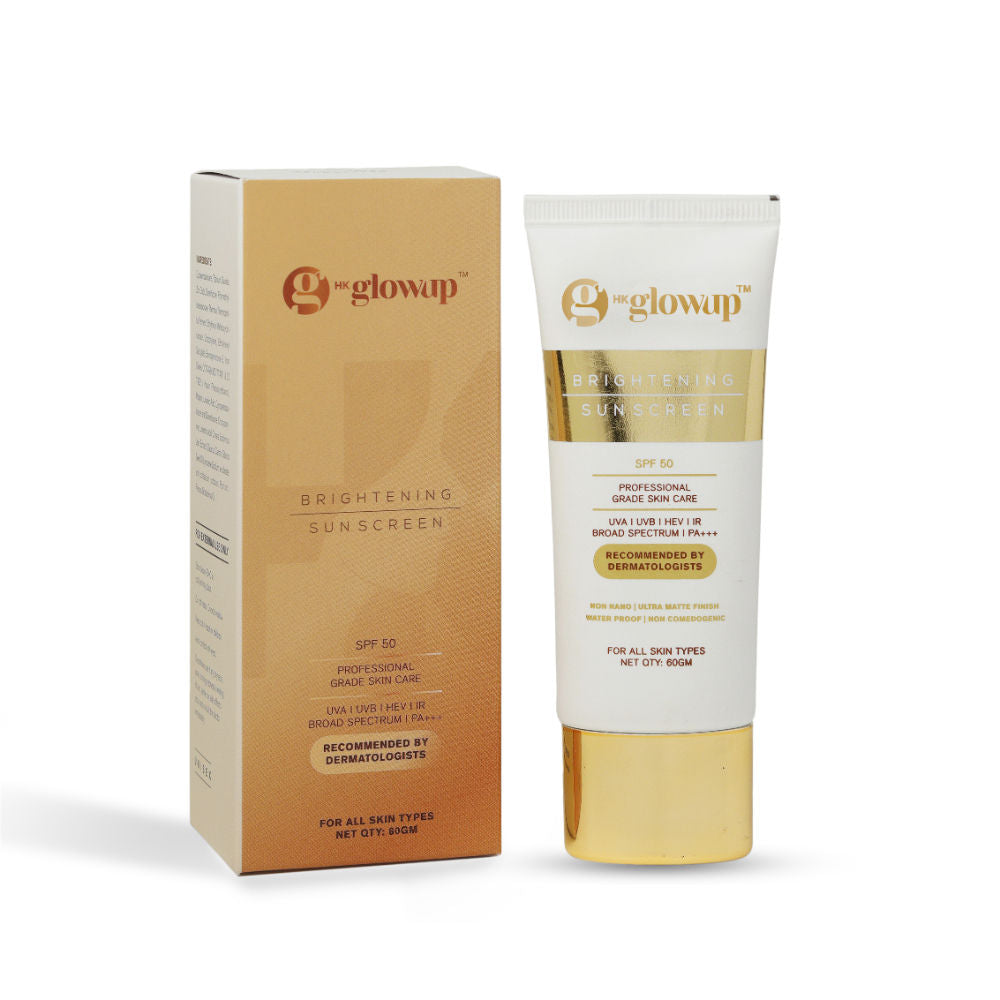 g HK glowup Brightening Sunscreen