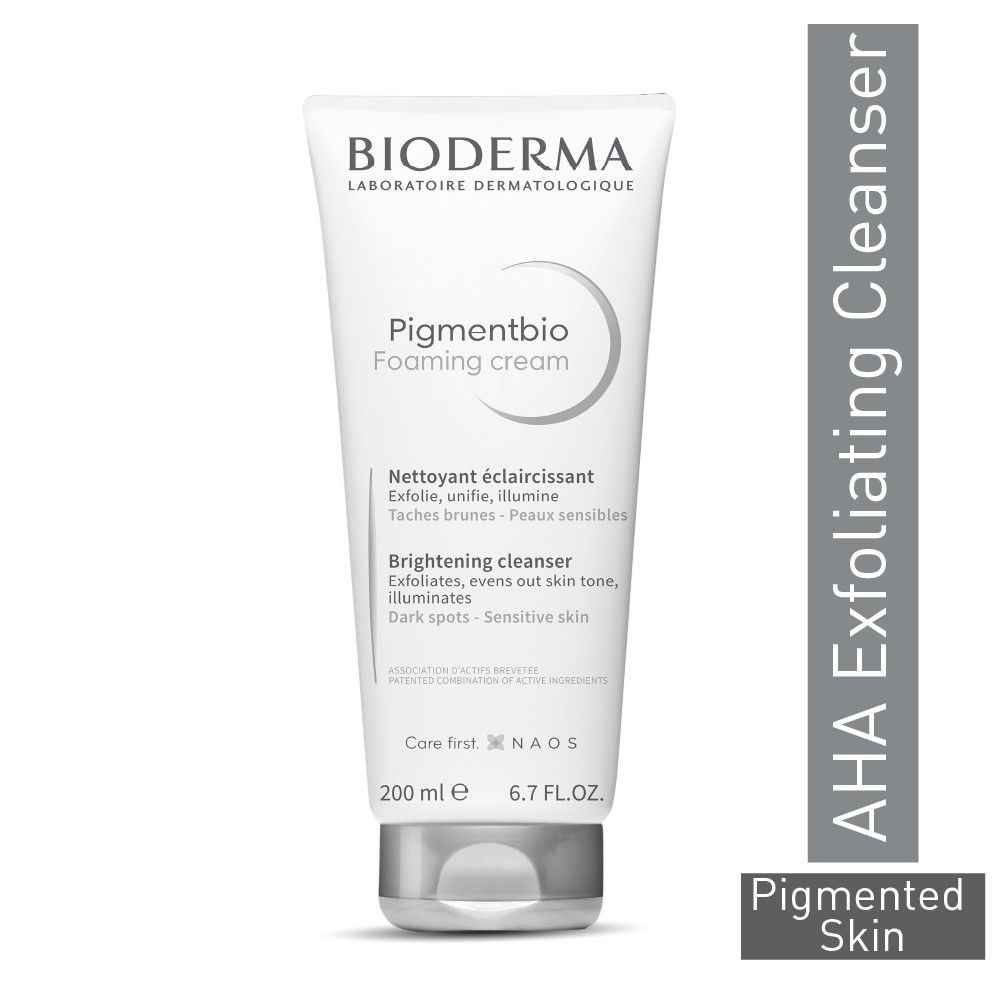 Bioderma Pigmentbio Foaming Cream Brightening Exfoliating Cleanser (200 ml)