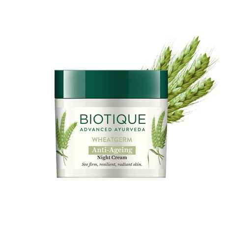 Biotique Wheatgerm Anti-Ageing Night Cream 50 gm