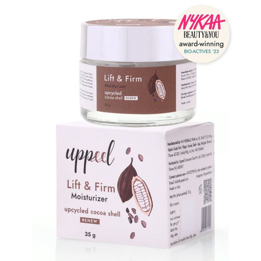 Uppeel Cocoa Shell Lift & Firm Moisturizer Hydrates And Firms For A Youthful Appearance