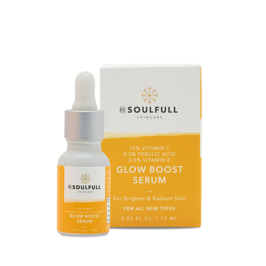 BE SOULFULL 15% VITAMIN C SERUM WITH FERULIC ACID & VITAMIN E