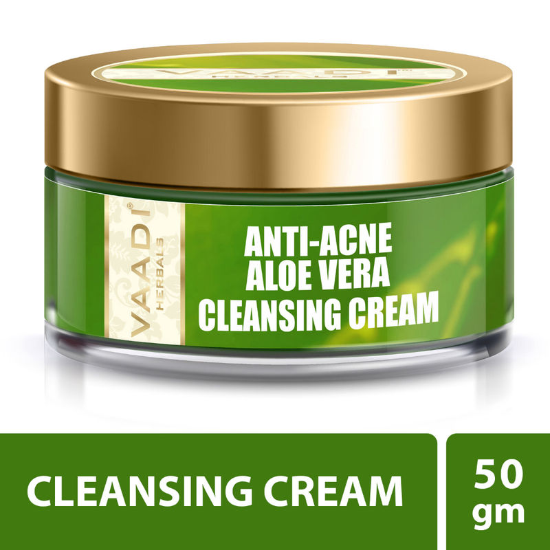 Vaadi Herbals Anti-Acne Aloe Vera Cleansing Cream