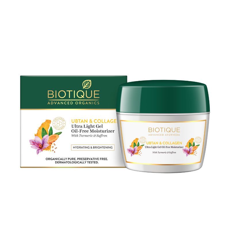 Biotique Ubtan & Collagen Ultra Light Gel Oil-Free Moisturizer