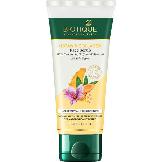 Biotique Ubtan & Collagen Tan Removal Face Scrub