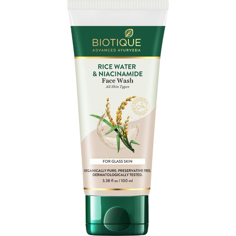 Biotique Rice Water & Niacinamide Gel Face Wash