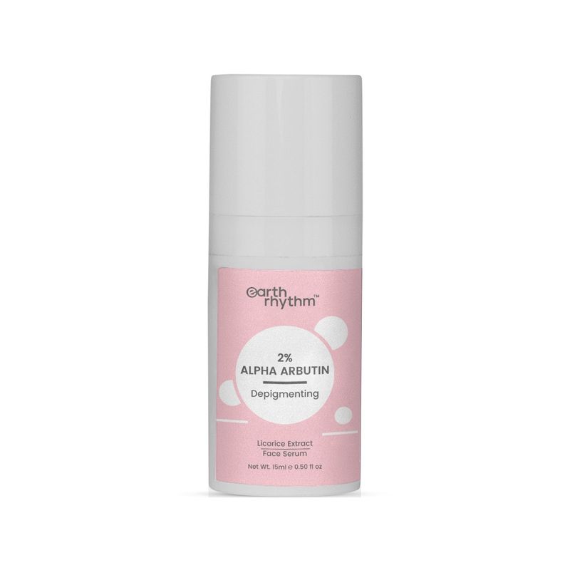 Earth Rhythm 2% Alpha Arbutin Depigmenting Face Serum with Licorice Extract