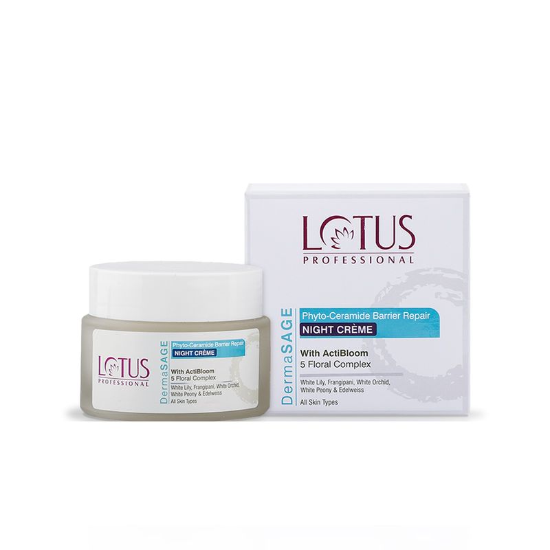 Lotus Herbals Professional DermaSAGE Phyto Ceramide Barrier Repair Night Crème