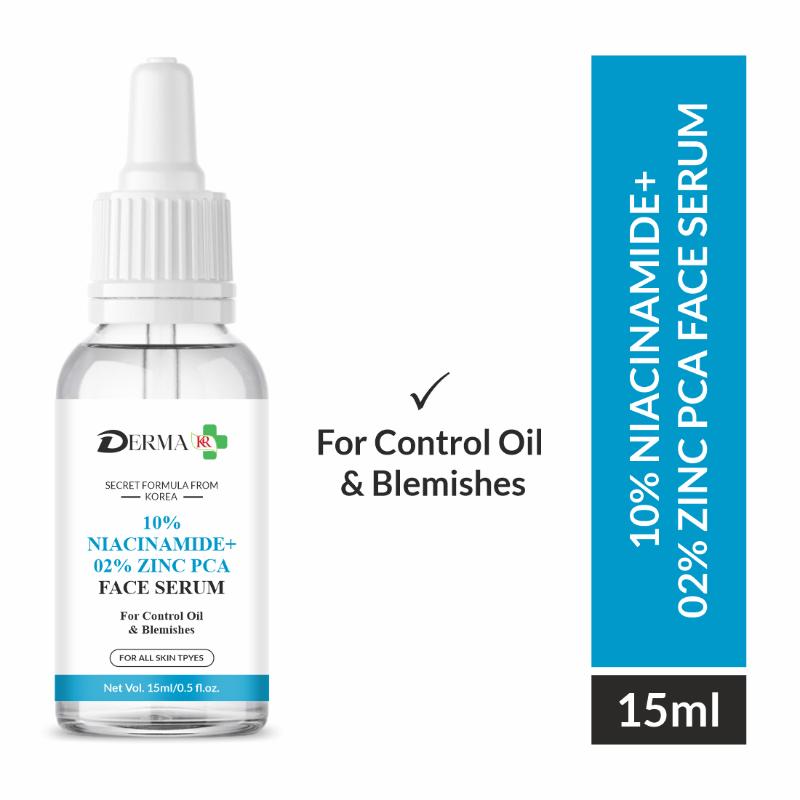 DERMA KR Niacinamide 10% With Zinc 2% Face Serum