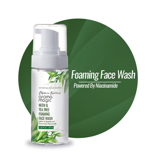 Aroma Magic Neem & Tea Tree Foaming Face Wash Powered By Niacinamide