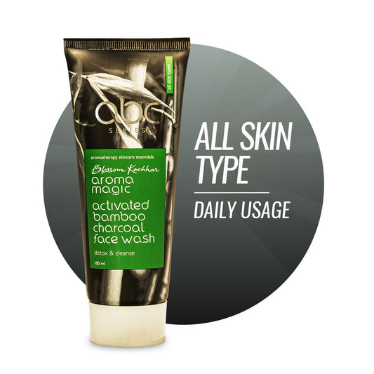 Aroma Magic Activated Bamboo Charcoal Face Wash