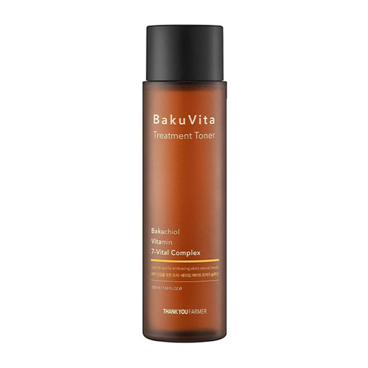 Thank You Farmer Bakuvita Treatment Toner- with Bakuchiol& 7 Vital Complex- Hydration & Anti-Ageing