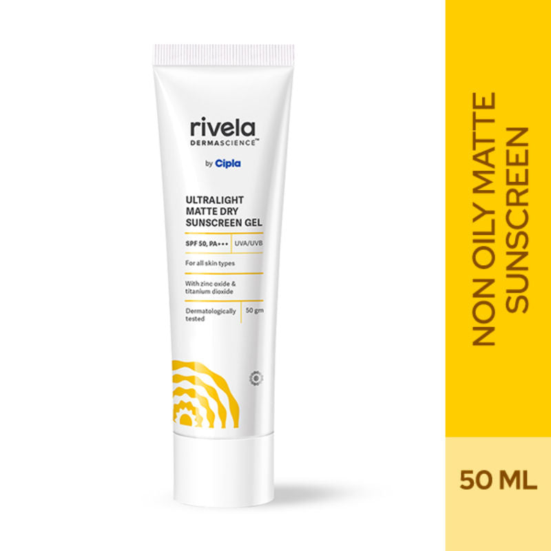 Rivela Derma Science Ultralight Matte Dry Sunscreen Gel