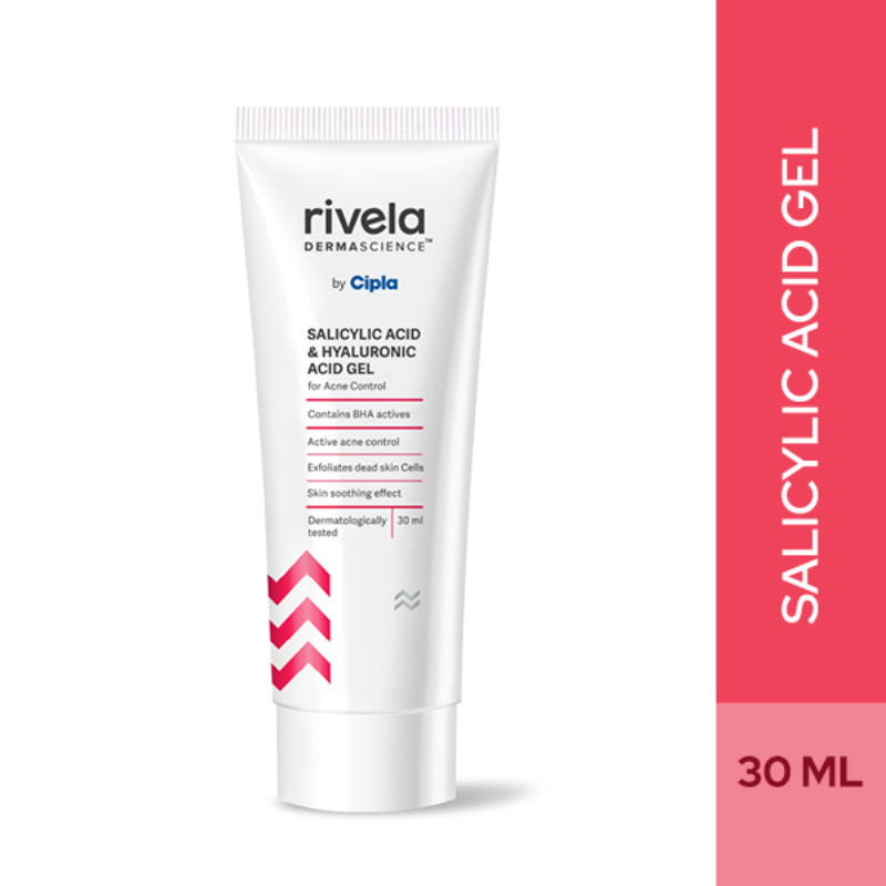 Rivela Derma Science Salicylic Acid And Hyaluronic Acid Gel