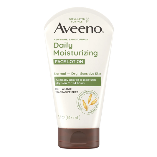 Daily Moisturizing Face Lotion for Dry Skin, Oat