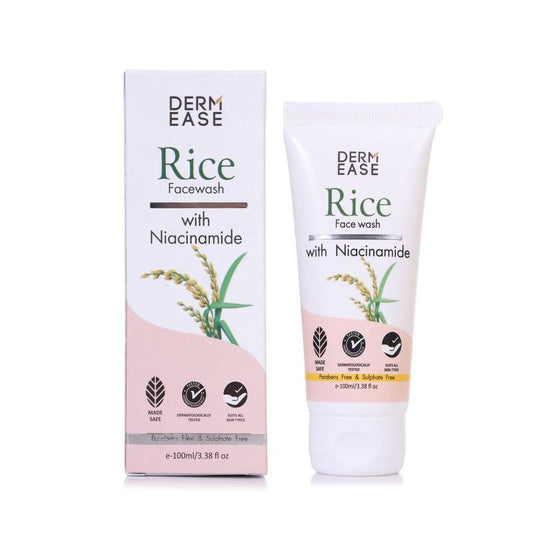 DERMEASE Rice Face Wash
