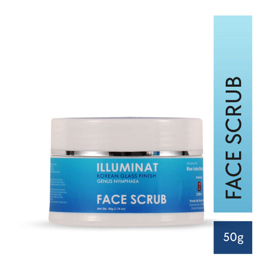 Zobha Illuminat Korean Glass Finish Scrub With Blue Lotus Water Extract