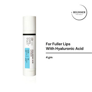 Deconstruct Hyaluronic Acid Lip Balm for dry and chapped lips - 0.2% Hyaluronic Acid + 1% Cupuacu Butter(4 gm)