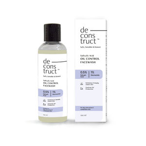 Deconstruct Salicylic Acid + Niacinamide Face Wash for Oil Control & Acne-Prone Skin (100 ml)