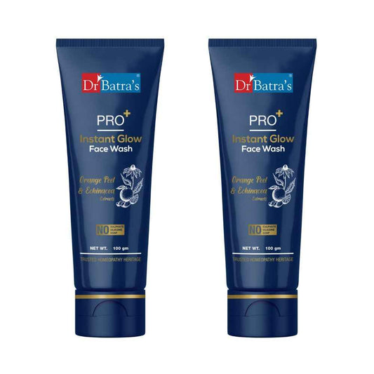 Dr.Batra`s PRO+ Instant Glow Face Wash 100 g (Pack of 2)