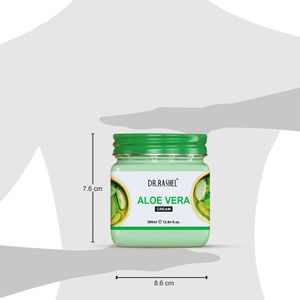 Dr.Rashel Moisturizing Aloe Vera Face and Body Cream For All Skin Types (380 ml)