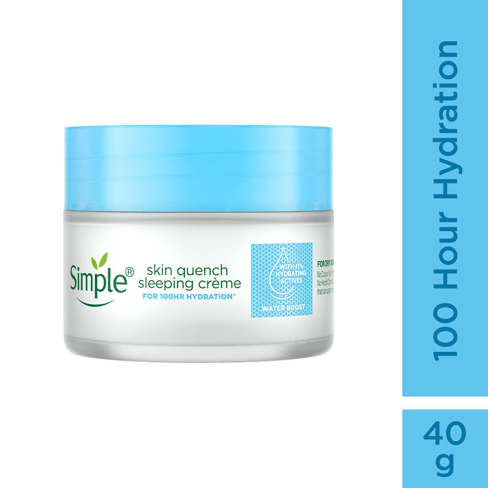 Simple Water Boost Skin Quench Sleeping Creme 100 HR Hydration