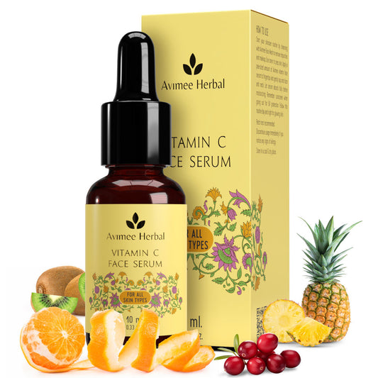 Avimee Herbal Vitamin C Serum For Glowing Skin & Anti-Aging