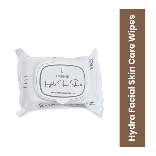 Personal Touch Hydra Facial Skin Care Serum Wipes For Pore Minimising With 72 hours Hydration