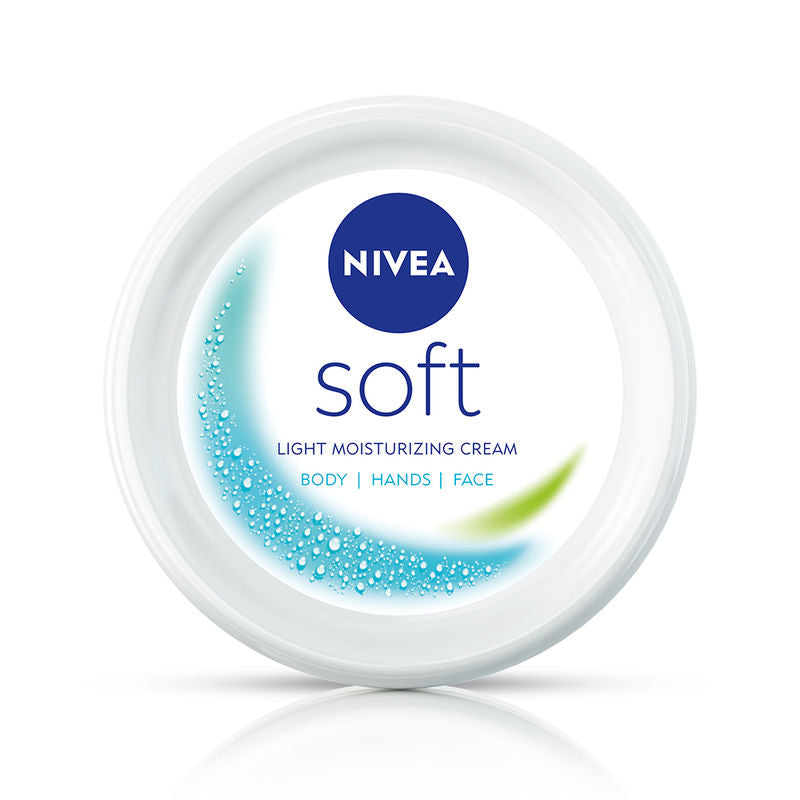 Nivea Soft Vit E Light Non Sticky Face Moisturiser Cream Fresh & Hydrated Skin For All Skin Types