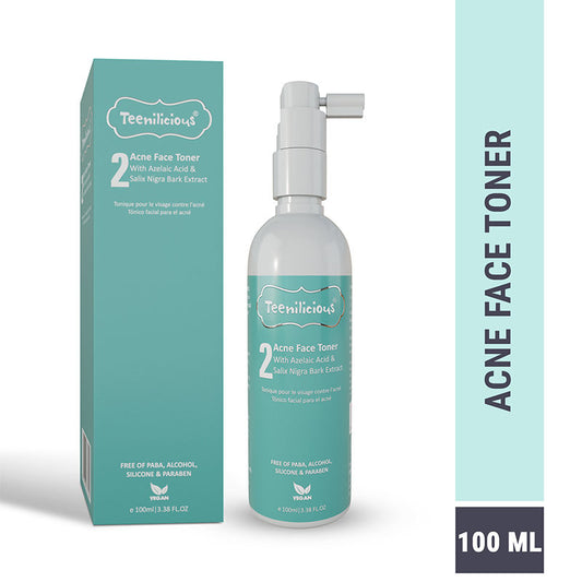 Teenilicious Acne Face Toner With Azelaic Acid & Alba Bark Extract