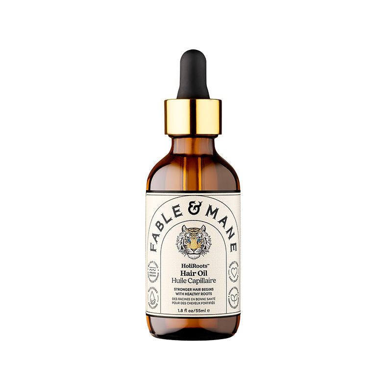 Fable & Mane Holiroots Treatment Oil With Ashwagandha & Amla For Growth, Hydration & Healthier Hair