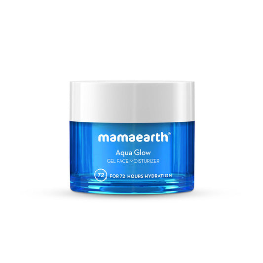 Mamaearth Aqua Glow Gel Face Moisturizer with Himalayan Thermal Water & Hyaluronic Acid for 72 Hours